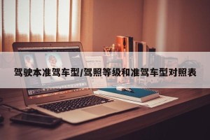 驾驶本准驾车型/驾照等级和准驾车型对照表
